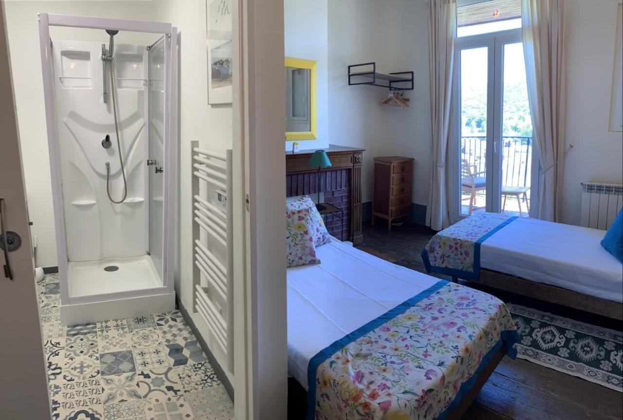 Velo Ariege Pyrenees Bed & Breakfast La Bastide-de-Serou ภายนอก รูปภาพ